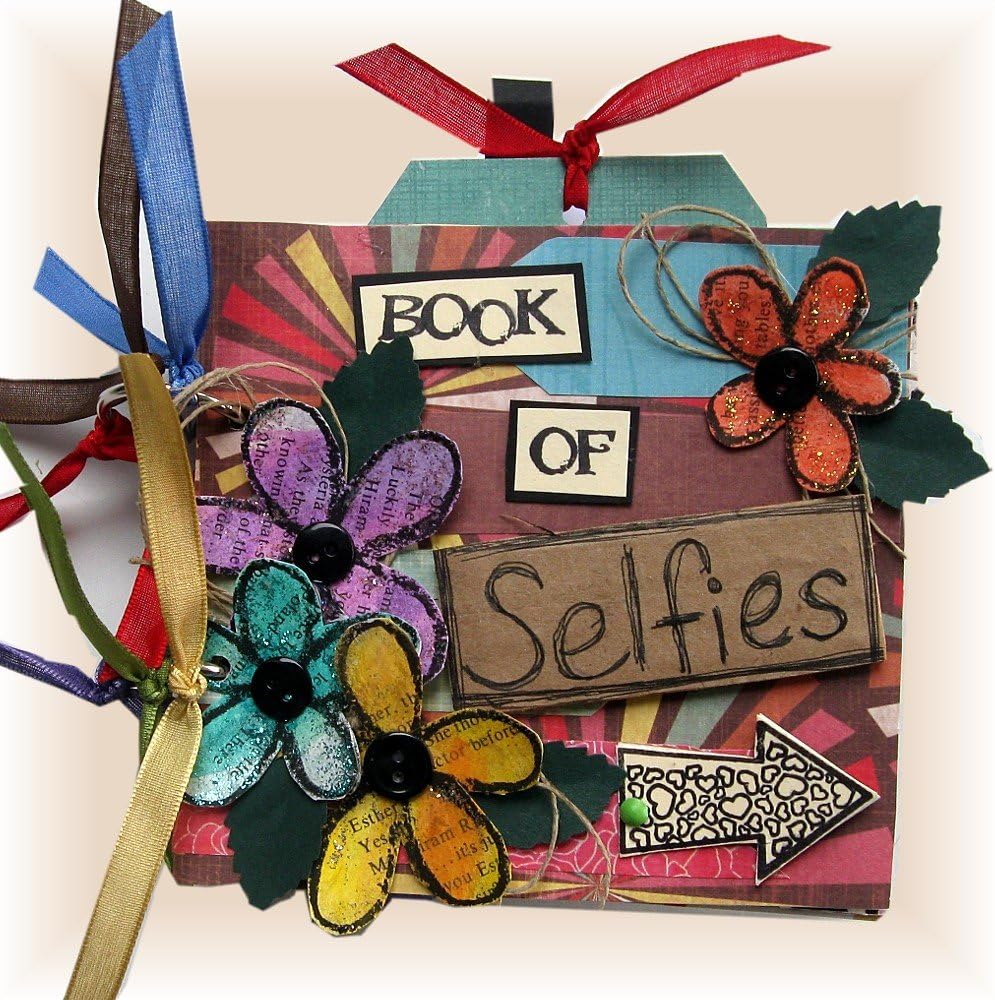 Selfie Mini Album, Mini Scrapbook Album, Photo Album