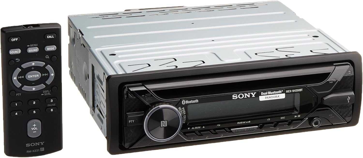 Sony MEX-N4200BT CD Receiver with Bluetooth