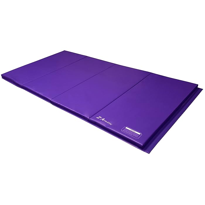 Buy Z ATHLETIC 4ft x 8ft x 2in Gymnastics Folding Exercise Gym Mat 4
