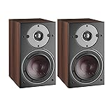 DALI Oberon 1 Bookshelf Speakers - Dark Walnut