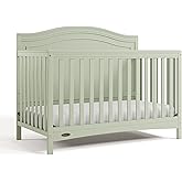 Graco Paris 4-in-1 Convertible Crib – GREENGUARD Gold Certified, Converts to Toddler Bed and Daybed, Fits Standard Full-Size 