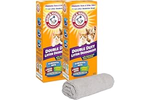 PURPUR Cloth and Litter Baking Soda Double Duty Cat Litter Deodorizer, 30 OZ (2 Boxes) Bundle