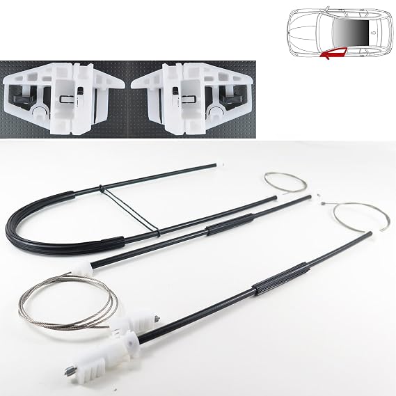 Kit Réparation Lève-Vitre Avant Gauche Pour Renault Vel Satis - Compatible OEM