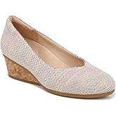 Dr. Scholl's Womens Be Ready Wedge Pumps Multi Woven Fabric 11 M