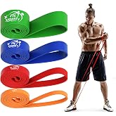 Fit Simplify Pull Up Assist Resistance Bands for Fitness, Physical Therapy, Stretching, Mobility and Exercise
