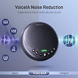 EMEET Luna Plus Conference Speaker 8 Mics Satellite Mic 360° Noise Reduction view 4