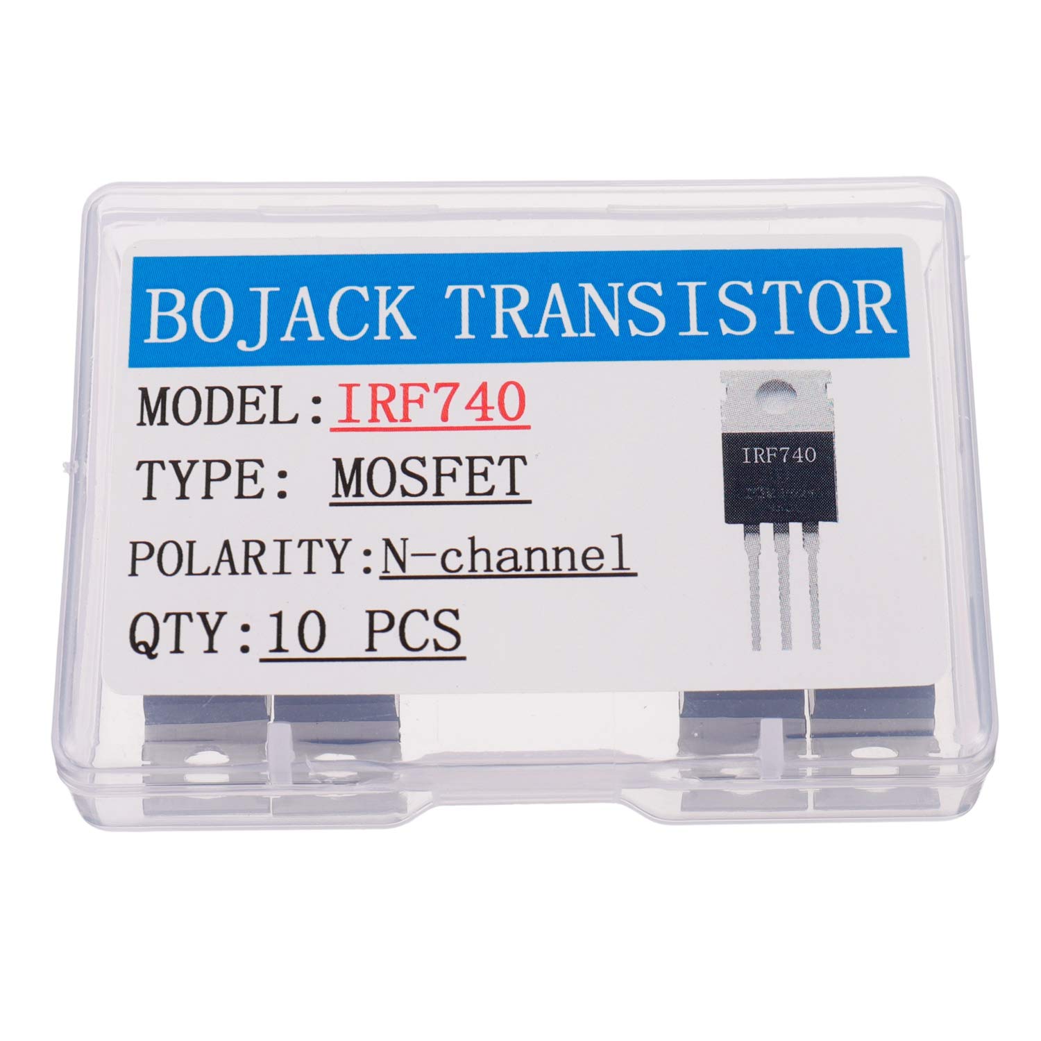 BOJACK IRF740 MOSFET Transistoren IRF740N 10A 400V NKanal