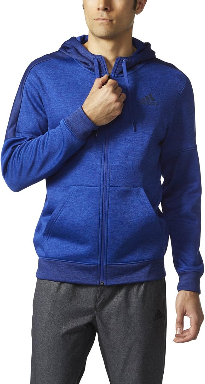 adidas men's team issue fleece pullover hoodie