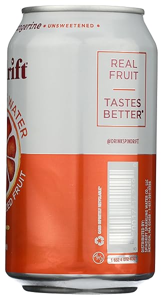 SPINDRIFT BLOOD ORANGE TANGERINE SPARKLING WATER SINGLE, 12 FZ
