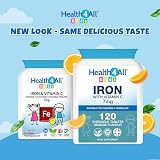 Health4All Kids Iron 120 Chewables 4 Months Vegan Sugar Free 4+ view 2