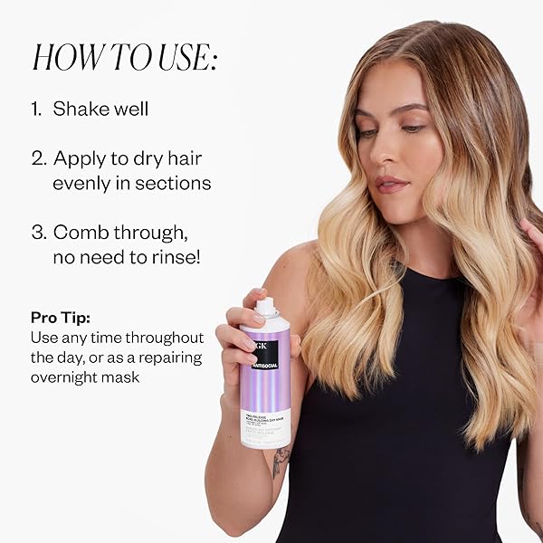 IGK – ANTISOCIAL – HAIR MASK FOR DAMAGED HAIR – BOND BUILDING OVERNIGHT HAIR REPAIR TREATMENT FOR SPLIT ENDS, DRY HAIR & HAIR EXTENSION CARE – STRENGTHENS, HYDRATES AND ADDS SHINE – 5.0 OZ