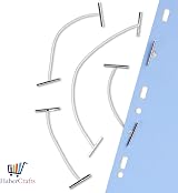 Habercrafts Elastic Treasury Tags 140mm 100 Pack Elasticated Paper Ties view 4