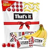 That’s it. Fun Size Fruit Bars Variety Pack (50 Pieces, 10g Each), Non-GMO, Kosher, Gluten Free, Breakfast Snacks, Allergy Friendly (Cranberry-Banana)