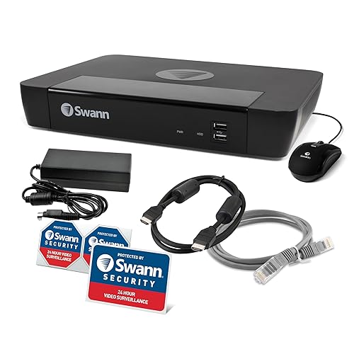 Swann 4K 8Channel Security Camera System NVR Recorder: nvr-8580