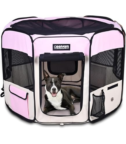 Elitefield Chewy Puppy Playpen Dog Playpen EliteField 2-Door Soft