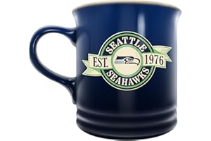 NFL Seattle Seahawks 14oz Banner Design Stoneware Coffee Mug