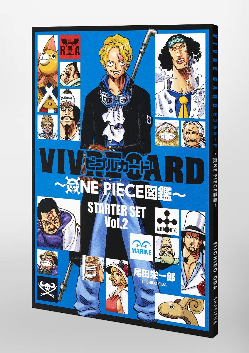 Vivre Card One Piece Illustration Starter Set Vol 2 Japanische Ausgabe 尾田 栄一郎 Amazon De Spielzeug
