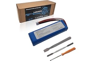 LAQUEENA GSP1029102S 6000mAh Battery Compatible with JBL Charge 2+,Charge 2 Plus Waterproof Bluetooth Speaker with Tools Battery Part NO Charge2+ GSP1029102 MLP912995-2P 3.7V