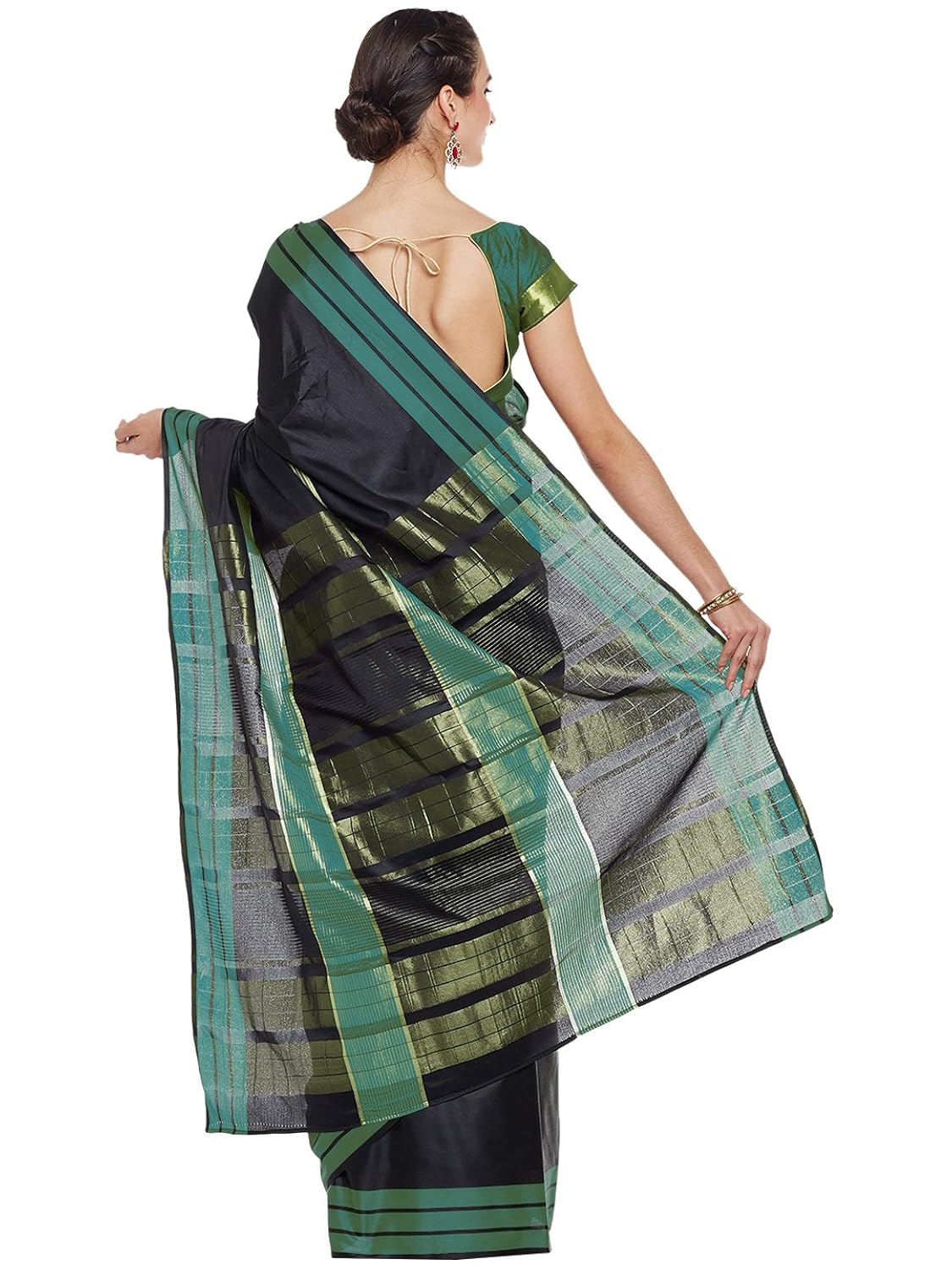 chhabra 555 women's saree with blouse piece