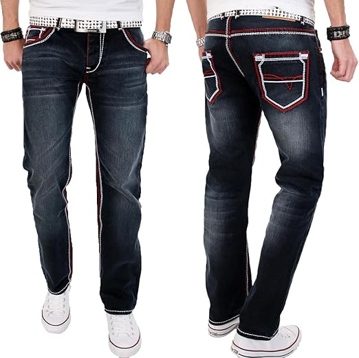 Jeans uomo basic slim blu scuro - JEANS