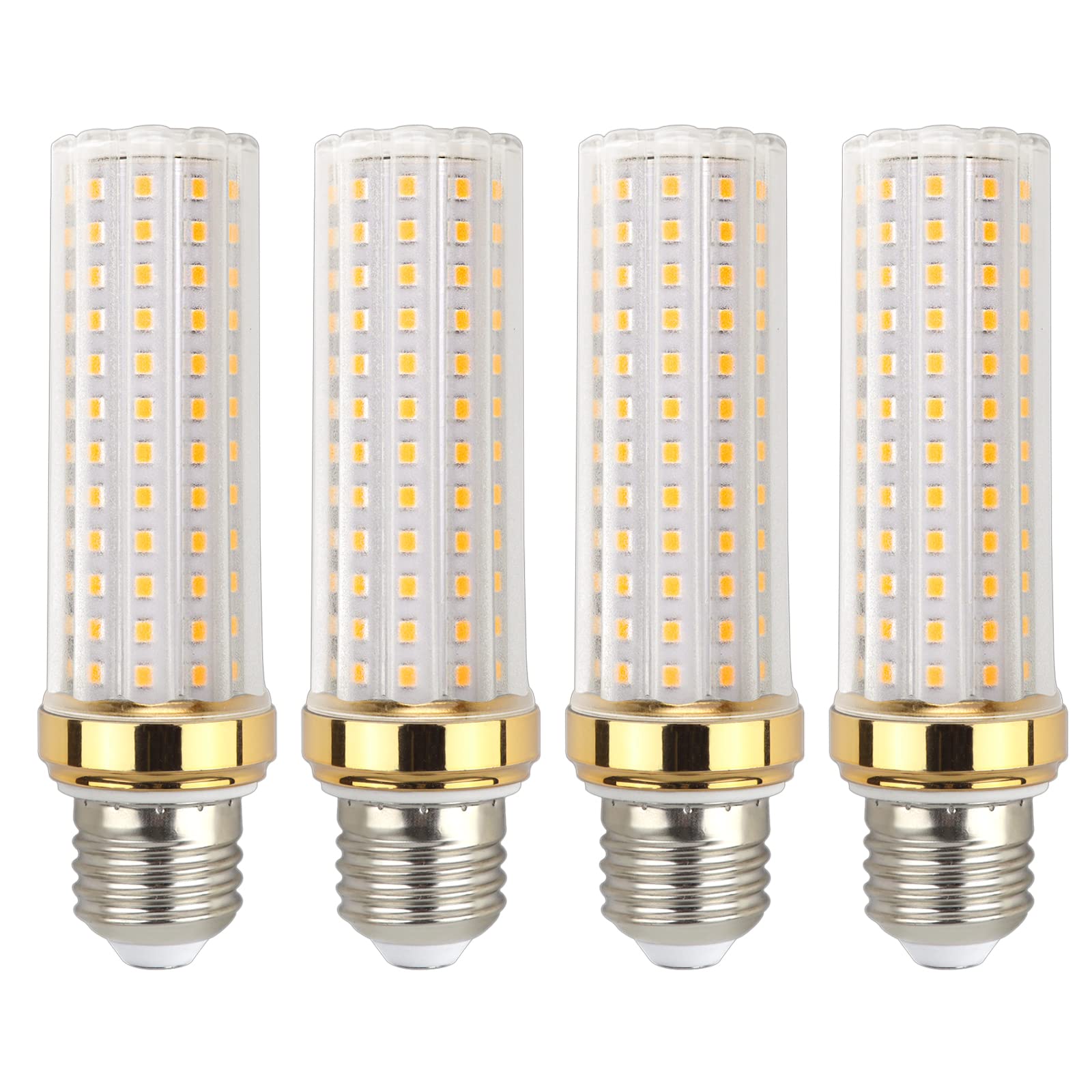 Akynite E27 LED Corn Bulbs - 20W Cool White 6000K, 2000LM, 88 LEDs, Equivalent to 150W Incandescent, ES Large Screw LED Light Bulbs for Ceiling Lamp, not dimmable, Pack of 4