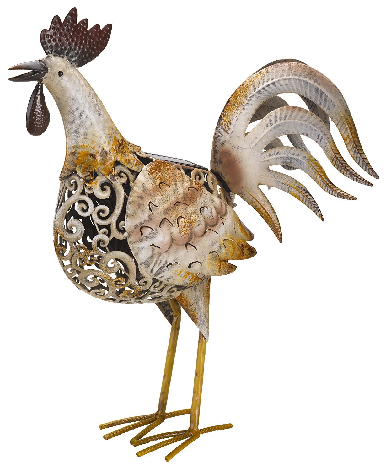 figuras de gallos de pelea.
