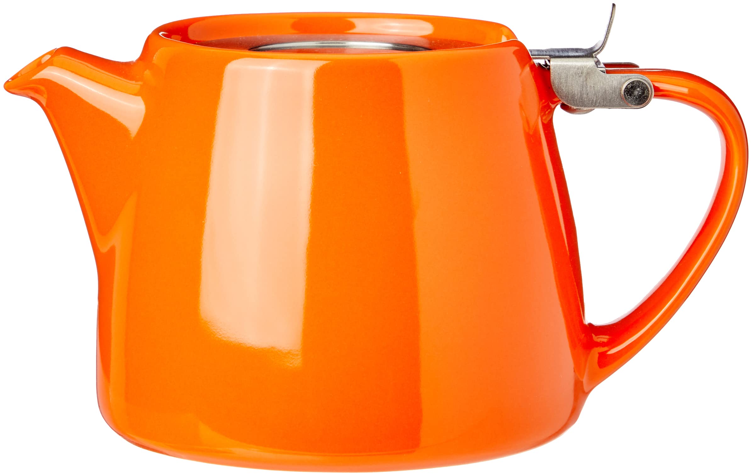 Forlife Stump Teapot 400 mL 13 Oz., Carrot