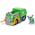 PAW Patrol, Rocky’s Recycle Truck Vehicle with Collectible Figure, for Kids Aged 3 and Up