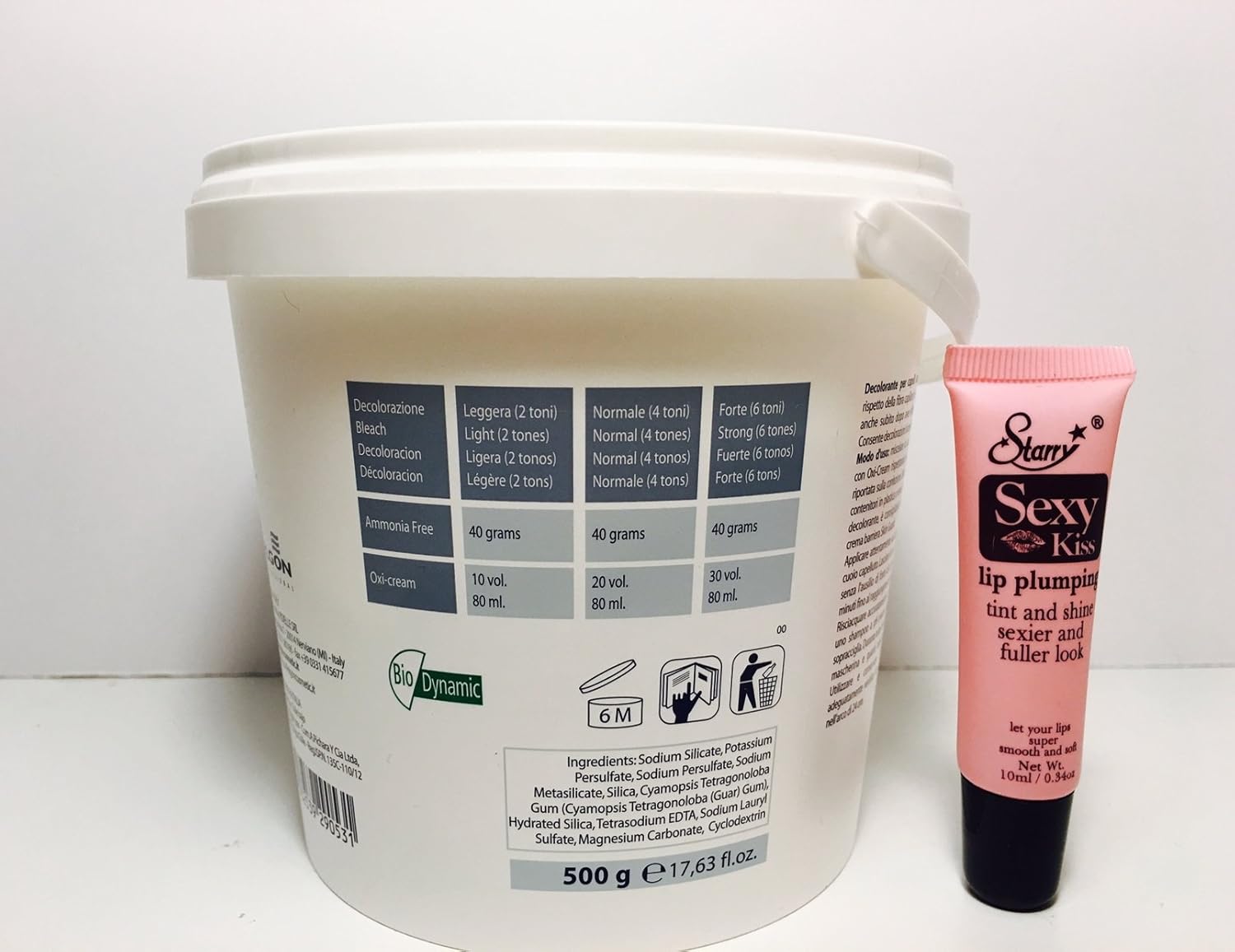 Amazon Com Elgon Professional Ammonia Free Hair Bleach Bio