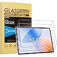 SPARIN Screen Protector for Samsung Galaxy Tab S10 FE Plus 13.1 Inch 2025, Tempered Glass for Samsung Tablet S10 FE+, Case Fr