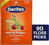 DenTek Kids Fun Flossers Wild Fruit 90 Count Dental Floss Picks view 9