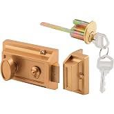 Prime-Line U 9967 7/8 in. Brass Plated Diecast Cam Lock, Single Pack | Yale Keyway