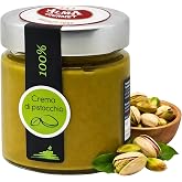 Alma Gourmet Sicilian 100% Pistachio Cream Spread - Made with Real Pistachios, Sweet Italian Dessert Spread for Baking, Ice Cream, Toast, Dubai Chocolate Recipes, Imported from Sicily, Italy, 6.7 oz (190g)