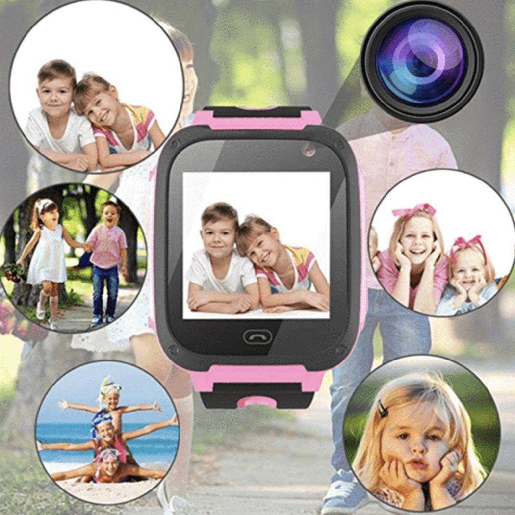 amiubo Reloj Inteligente de Seguimiento de posicionamiento Infantil Anti-perdido Impermeable para niños Life Watch Smartwatches