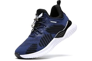 ASHION Kids Shoes Boys Running Shoes Lightweight Boys Sneakers Non Slip Comfortable Big Kids Shoes for Tennis Walking Athleti