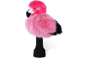mytag Funny Golf Club Head Covers, Animal Plush Driver Headcover, Golf Headcover Fits Standard 460cc Driver Head