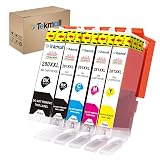 Tekmall PGI-280XXL CLI-281XXL 280XL 281XL Compatible Ink Cartridges Replacement for Canon Printer ts702 TR8620a