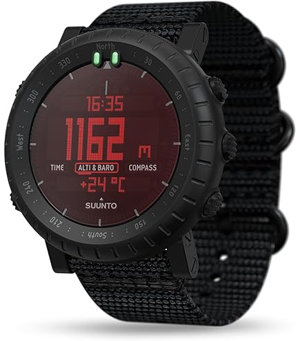 時計 SUUNTO CORE BLACK RED SUUNTO Core, Outdoor Sports Watch, Multiple Styles/Colors