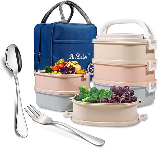 square thermal lunch box