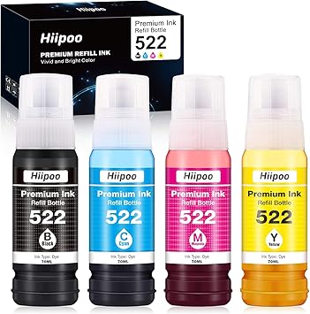 epson 522 ink bottles