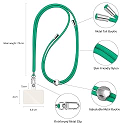TBOC Cell Phone Lanyard [Green] - Comfortable