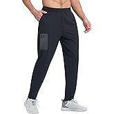 EZRUN Men's Joggers Stretch Athletic Workout Golf Pants Quick Dry Work Sweatpants Running Gym Hiking Track Pants