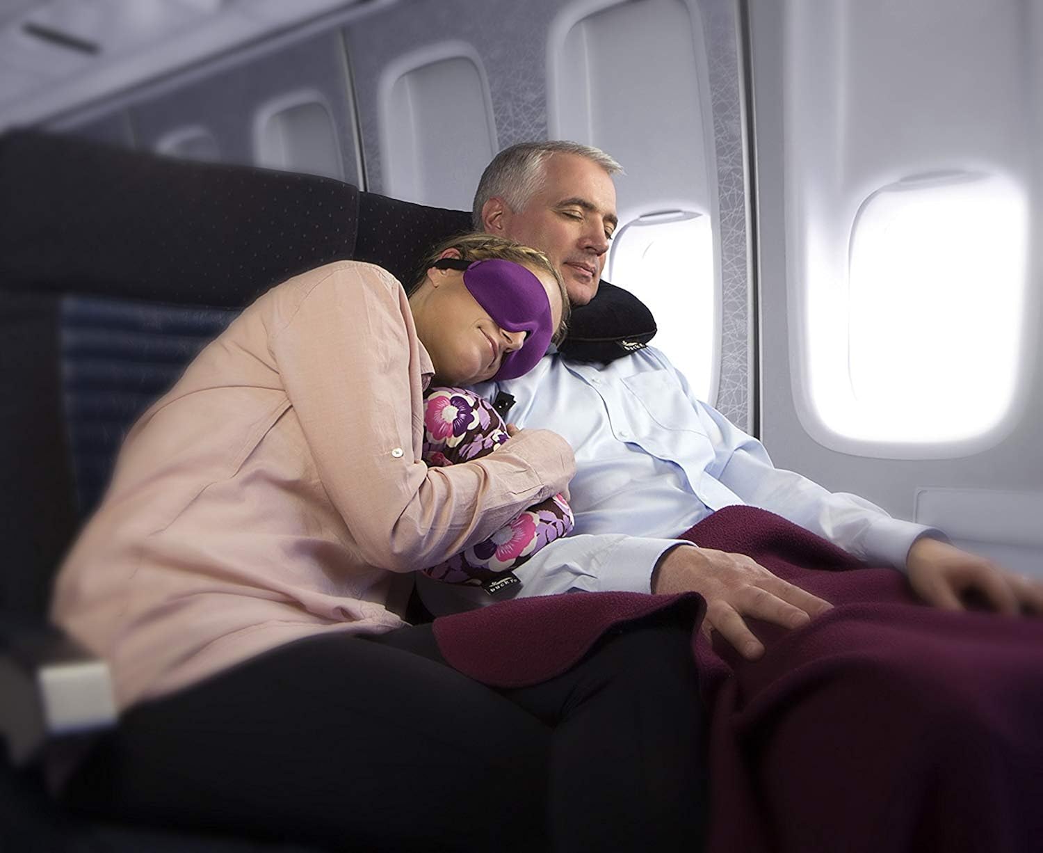 Bucky 40 Blinks Ultralight & Comfortable Contoured, No Pressure Eye Mask for Travel & Sleep, Perfect With Eyelash Extensions - Foil: Health & Personal Care