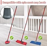Aiyiried Mop Handle Vileda Turbo Spin EasyWring Replacement Adjustable Iron view 6