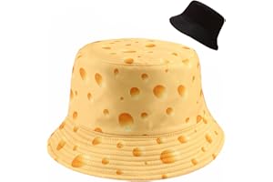 Malaxlx Bucket Hat Beach Sun Hat Fishing Hat for Women Men, Outdoor Travel Reversible Double Side Wear Fisherman Hat