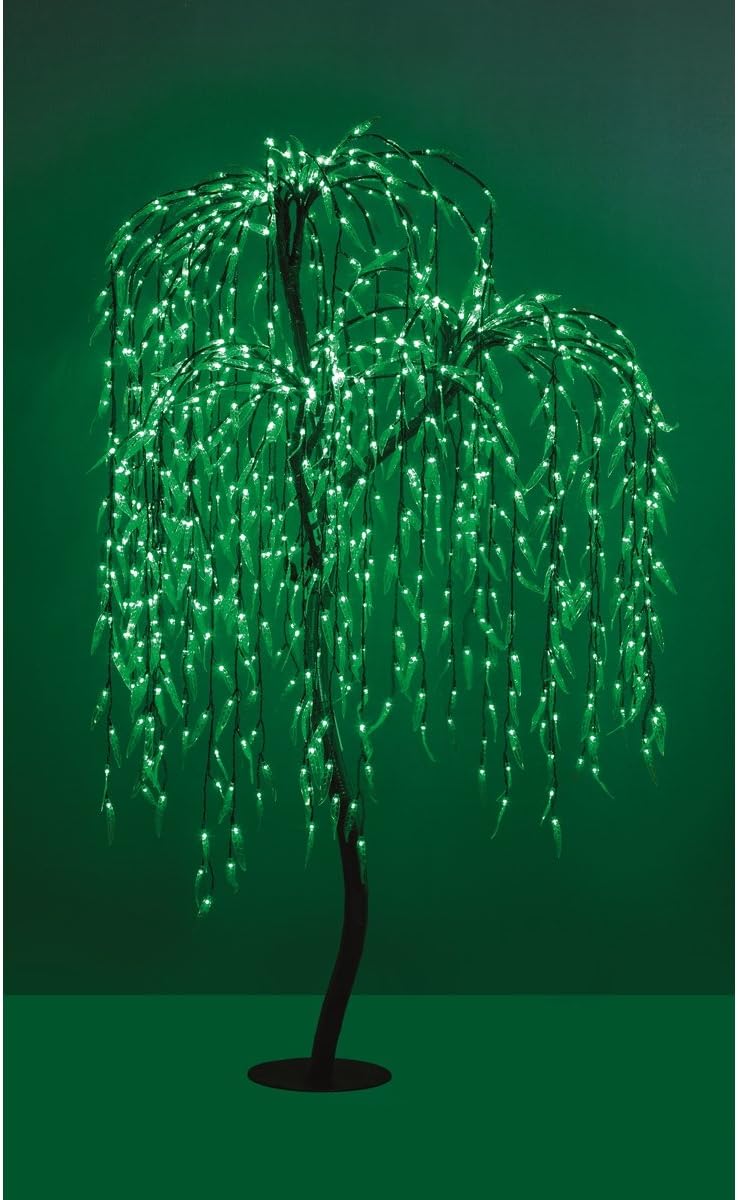 Premier LED Willow Tree 2m Green Amazon.co.uk Garden & Outdoors