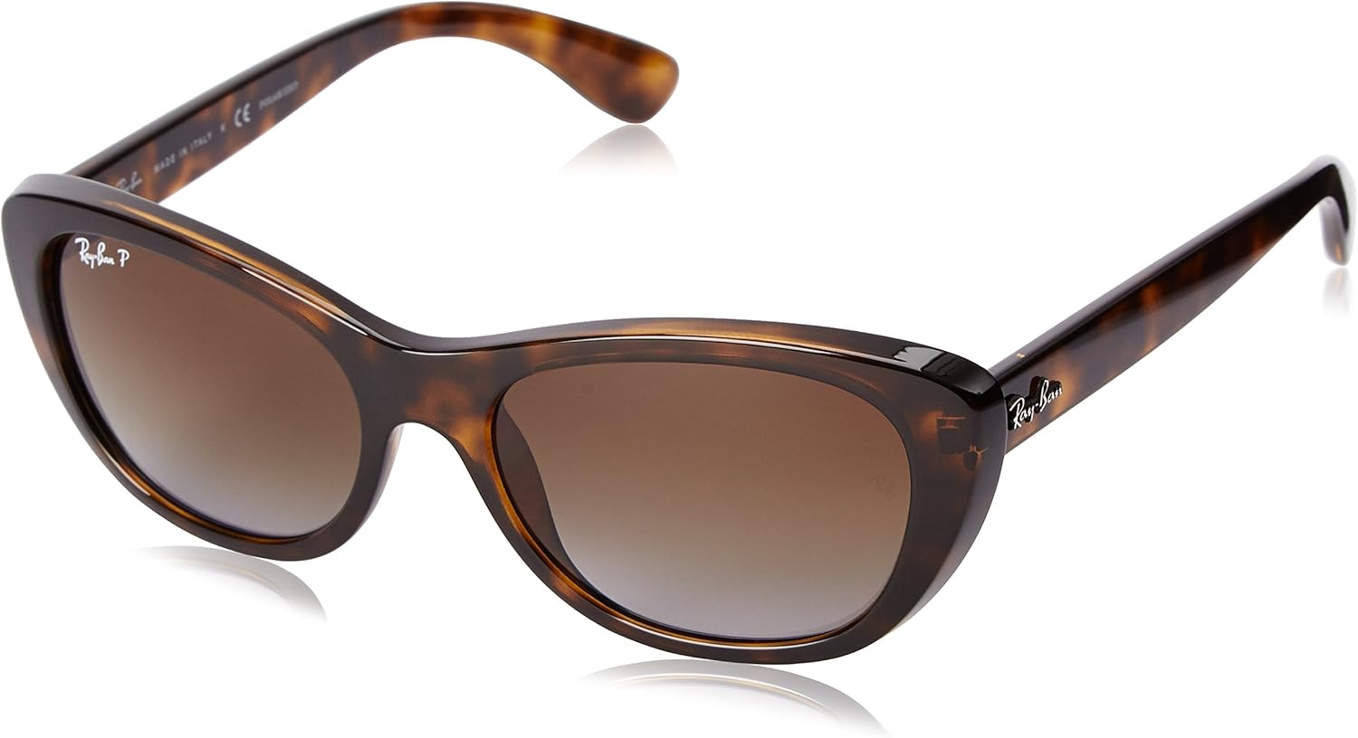 RayBan Women's Polarized Sunglasses RB4227 55 mm Amazon.co.uk Shoes