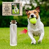 Dog Remembrance Gift Memorial Gifts for Dogs or Cats,Picture Frame with Paw Print Design,Loss of Dog Sympathy ,Wood Photo Display with Quote and Hair Keepsake Vial,a Grieving Friend Pet Lost Gift and Dead box (wood,4*6)