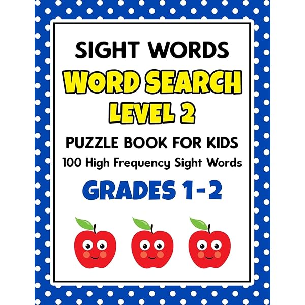 Amazon.com: SIGHT WORDS Word Search Puzzle Book For Kids - LEVEL 1