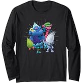 DreamWorks Trolls Happy Group Long Sleeve T-Shirt